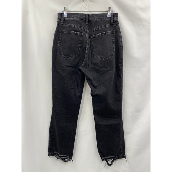 Abercrombie & Fitch ankle straight ultra high rise jeans - Picture 4 of 5